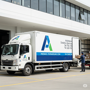 運送会社A社の写真